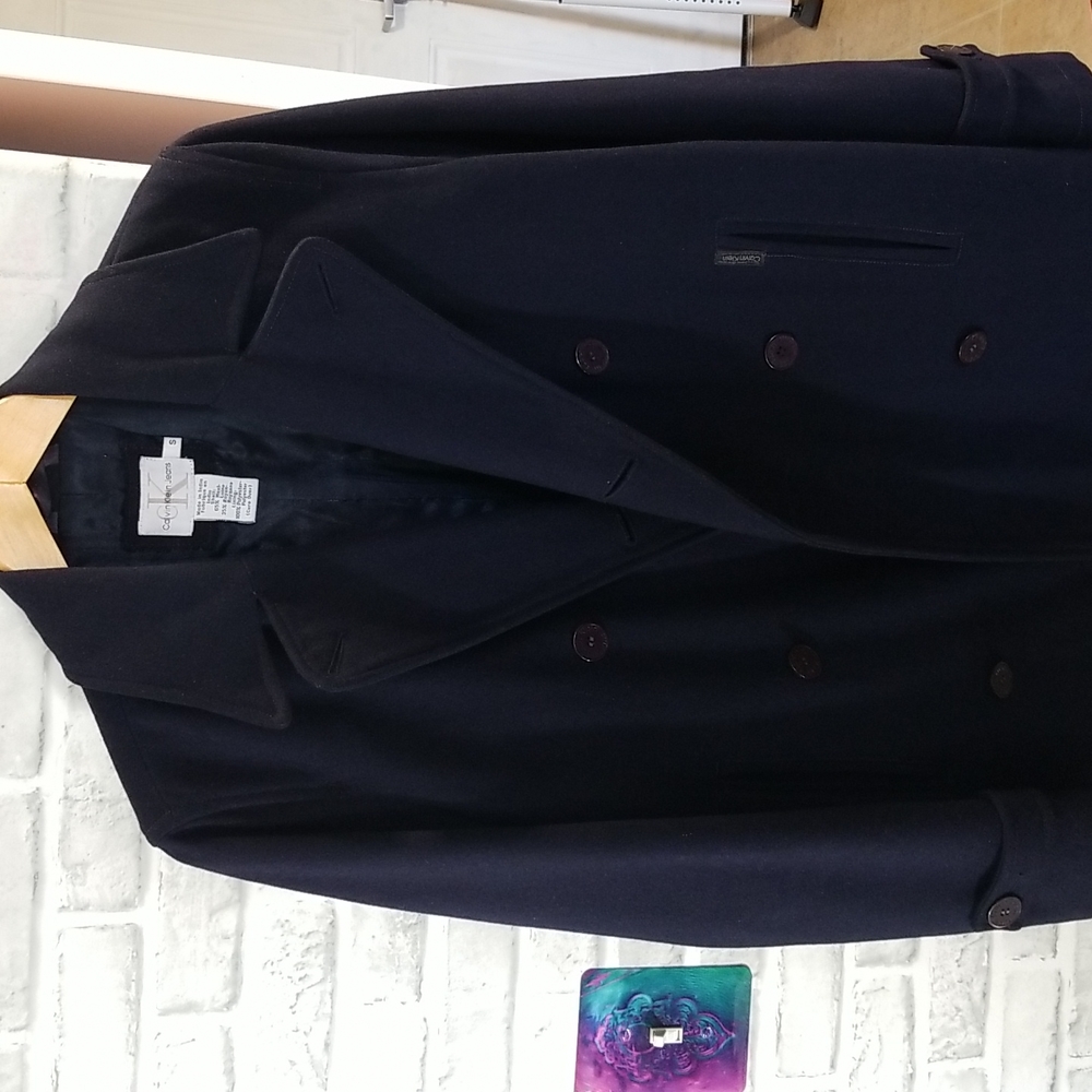 Calvin Klein Pea Coat size S EUC